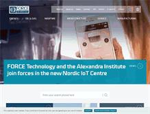 Tablet Screenshot of forcetechnology.com